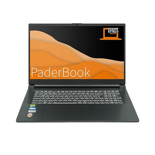 PaderBook CAD i97 <> 17,3" FHD 144Hz <> Core i9 13900H <> RAM: 16GB (DDR5) <> SSD: 1000GB <> NVIDIA RTX 4050 <> beleuchtete RGB Tastatur <> Windows 11 Pro <> Office 2021 Professional von PaderBook
