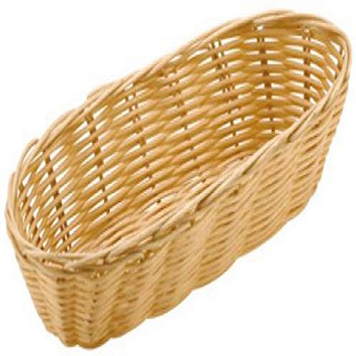 PADERNO 42946–23 Brotkorb 23 cm Polyrattan, länglich von Paderno World Cuisine