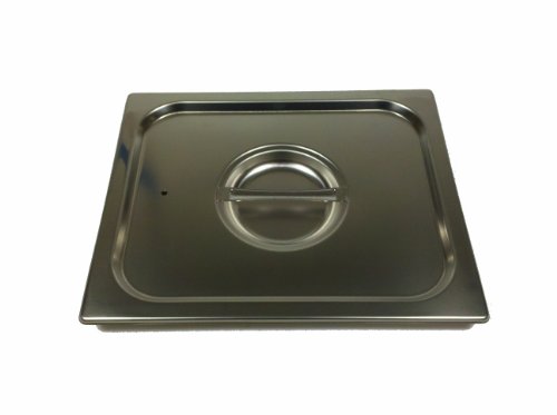 Paderno World Cuisine 12 1/2 inches by 10 1/2 inches Stainless-steel Lid with Seal for Hotel Pan - 1/2 von PADERNO
