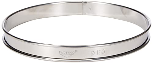 Paderno World Cuisine 7 1/8 Inch by 3/4 Inch Tart Pastry Ring von Paderno World Cuisine