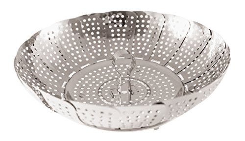 Paderno World Cuisine A4982217 Stainless Steel Steamer Insert, Small, Gray von Paderno World Cuisine
