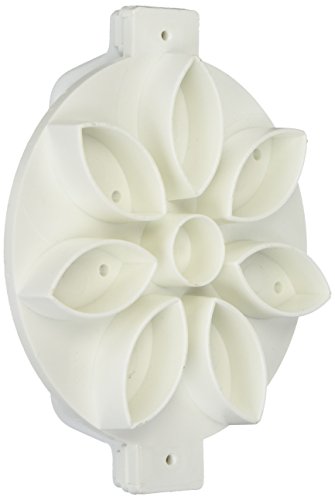 Paderno World Cuisine Gänseblümchen-Aufdruck-Brotstempel, rund, 8,9 cm von Paderno World Cuisine