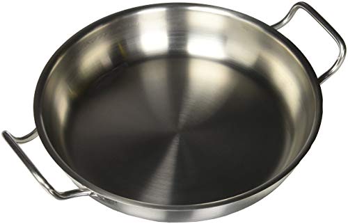 Paderno Paella-Pfanne aus Edelstahl, 27,9 cm, 11" Paderno Paella-Pfanne aus Edelstahl, 27,9 cm, 11" von Paderno