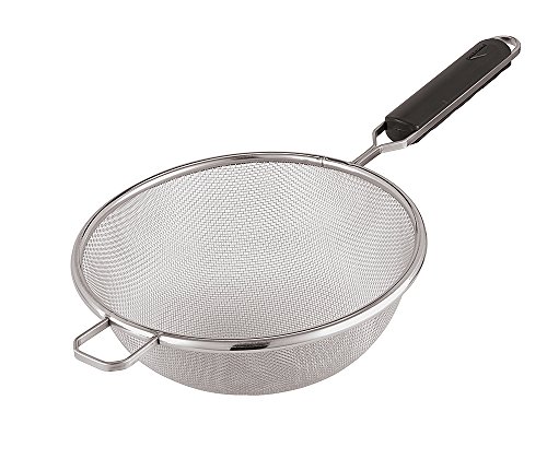 Paderno 12622–23 Mesh Sieb 23 cm ABS-Griff, Edelstahl von Paderno