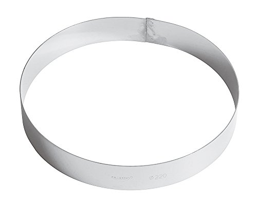 Paderno Ring Kuchen bis 22 Zoll, Silver von PADERNO
