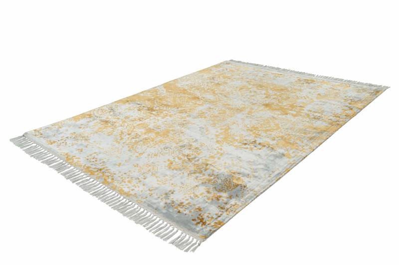 Dolce Vita 325 Grau / Gold 80cm x 150cm von Padiro