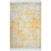 Padiro Teppich Grau / Gold 120cm x 170cm von Padiro