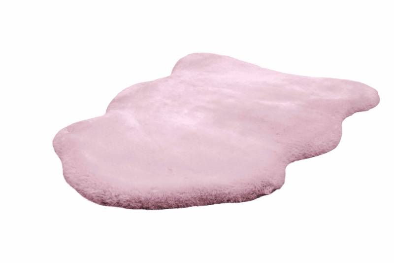 Rabbit Light Sheepskin 825 Rosa 60cm x 90cm von Padiro