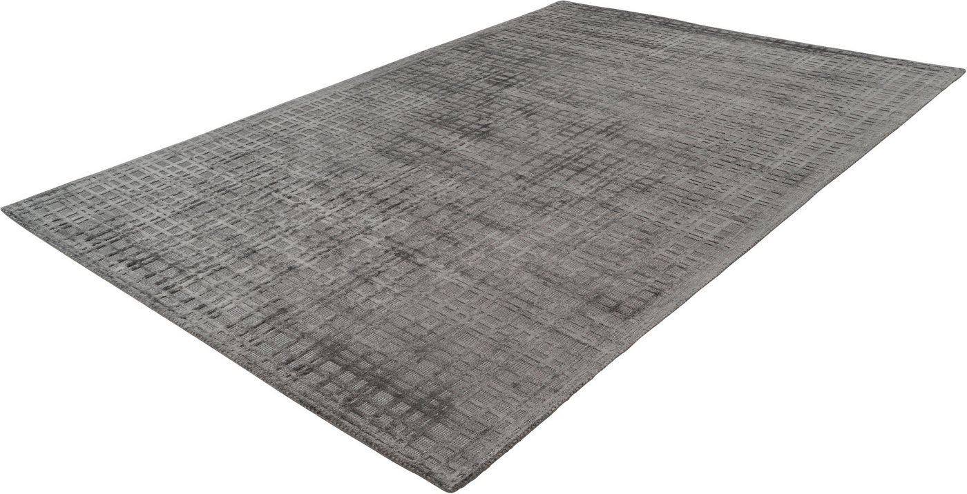 Teppich Karma 125, Padiro, rechteckig, Höhe: 8 mm, Handgewebter Teppich mit 3D-Design, weiche Haptik, pflegeleicht von Padiro