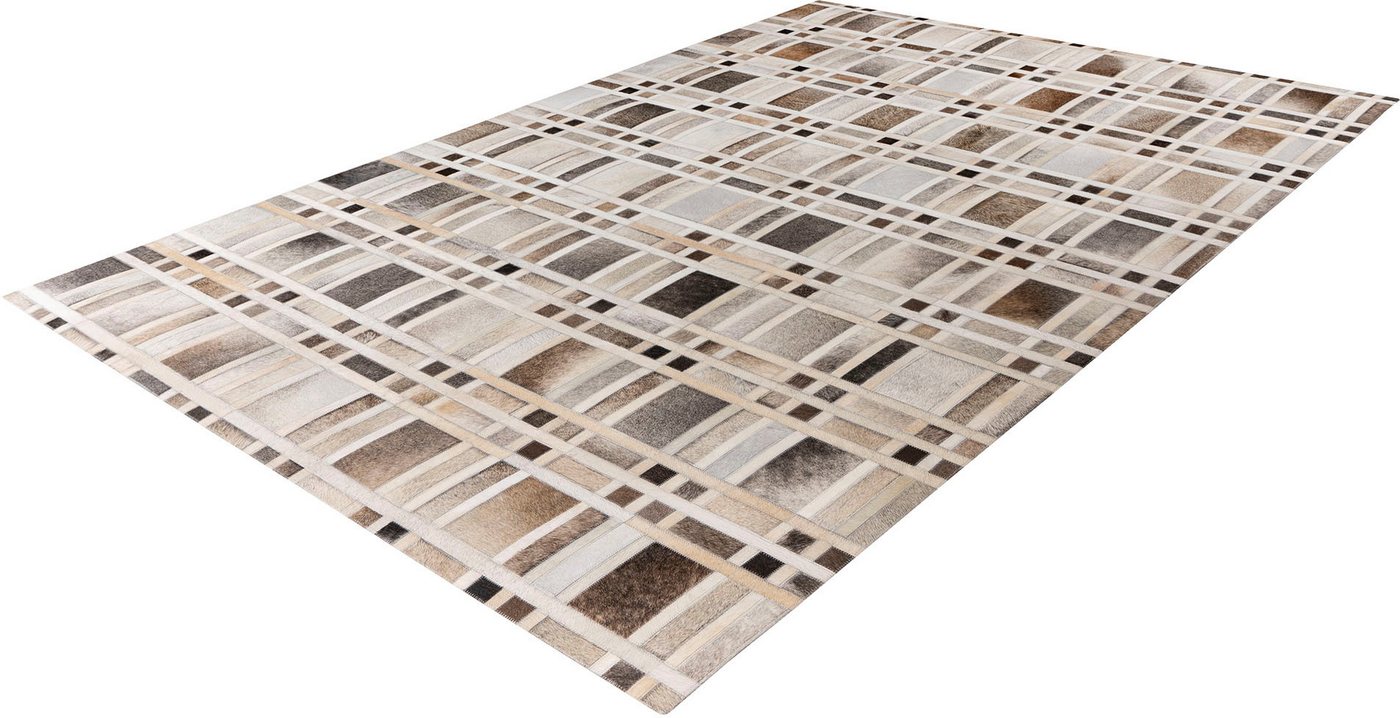 Teppich Lavin 225, Padiro, rechteckig, Höhe: 8 mm, Handgenähtes und hochwertig verarbeitetes Unikat von Padiro