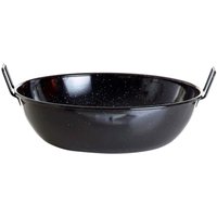 Paella Servierschale Ø 36 cm, 9l Volumen, 2 Griffe, ideal für Beilagen von PaellaWorld International