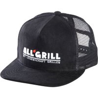 Paella World Trucker-Kappe Schwarz mit gesticktem Logo - Universalgröße, flexibel einstellbar von PaellaWorld International