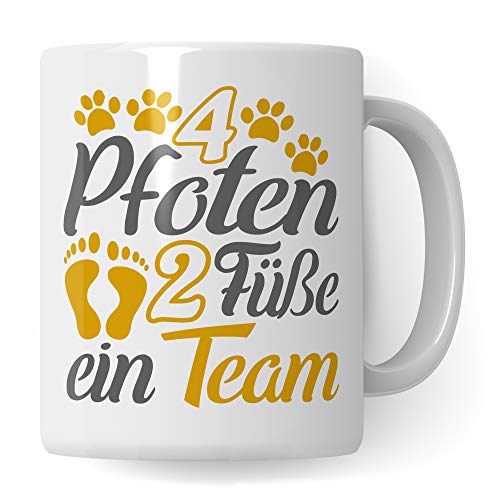 Hundetasse mit Spruch - Tasse Hundehalter Geschenk - Kaffeebecher Geschenkidee für Hunde Liebhaber & Hundefans - Kaffeetasse Becher mit Hund Motiv von Generisch