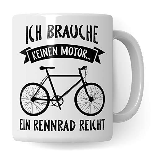 Pagma Druck Rennrad Tasse, Geschenk Rennradfahrer, Becher Fahrrad, Rennrad Geschenkideen lustig Radfahren Radfahrer Rennradfahrer Kaffeetasse von Pagma Druck