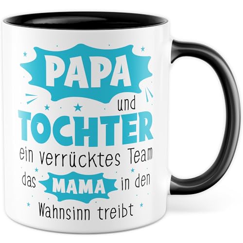 Papa Tochter Tasse Vatertag Geschenk Kaffeetasse lustige Geschenkidee Vater Mutter Mama Kaffee-Becher Humor Spruch Vatertagsgeschenk Eltern Papa Tochter Tasse Vatertag Geschenk Kaffeetasse lustige Geschenkidee Vater Mutter Mama Kaffee-Becher Humor Spruch Vatertagsgeschenk Eltern von Pagma Druck