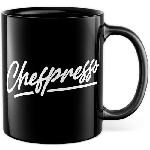 Tasse Chef Tasse mit Spruch - Geschenk Chefpresso - Kaffeetasse 330ml aus Keramik - Firma Boss Arbeit Mitarbeiter Kaffee Espresso Geschenkidee Witztasse Kaffee-Becher von Pagma Druck