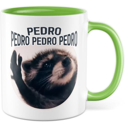 Tasse mit Lustigem Spruch – Geschenk Pedro – Kaffeetasse 330ml aus Keramik – Meme, Sarkasmus, Humor, Büro, Geschenkidee – Kaffee-Becher von Pagma Druck