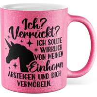 Einhorn Tasse Lustig Humor Kaffeetasse Fürs Büro Geschenkidee Kollegen Geschenk Weihnachten Geburtstag Sarkasmus Kaffee-Becher Für Arbeit von PagmaDruck
