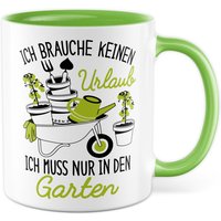 Garten Tasse Mit Spruch - Geschenk Für Gärtner Kaffeetasse 330Ml Aus Keramik Hobbygärtner Pflanzen Motiv Geschenkidee Urlaub Kaffee-Becher von PagmaDruck
