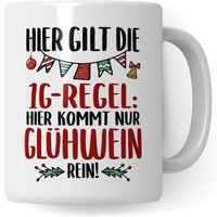Glühwein Tasse, Geschenk Winter, Weihnachtszeit & Advent Glühweintassen Keramik, Geschenkidee Glühweinbecher Weihnachtsmotiv Punsch Becher von PagmaDruck