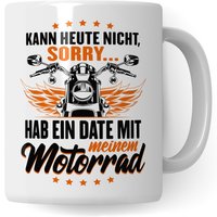 Motorrad Tasse - Geschenk Für Motorradfahrer, Motorradfans & Motorradliebhaber Männer Frauen Kaffeetasse Kaffee Bike Biker von PagmaDruck