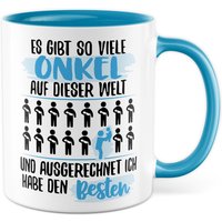 Onkel Tasse Geburtstag Patenonkel Geschenkidee Bester Kaffeetasse Geschenk Von Neffe Nichte Familie Taufpate Kaffee-Becher Weihnachten Onkel Tasse Geburtstag Patenonkel Geschenkidee Bester Kaffeetasse Geschenk Von Neffe Nichte Familie Taufpate Kaffee-Becher Weihnachten von PagmaDruck