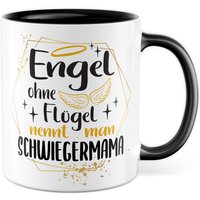 Schwiegermama Geschenk Tasse, Engel Ohne Flügel Nennt Man Geschenkidee Kaffeetasse Süßer Spruch Schwiegermutter Kaffee-Becher Schwiegermama Geschenk Tasse, Engel Ohne Flügel Nennt Man Geschenkidee Kaffeetasse Süßer Spruch Schwiegermutter Kaffee-Becher von PagmaDruck
