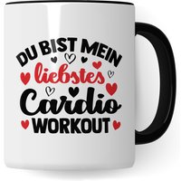 Tasse Ehefrau Geschenk, Du Bist Mein Liebstes Cardio-Workout Geschenkidee Ehepartnerin Kaffee-Becher Kaffetasse Mit Spruch Lustig Ehegattin von PagmaDruck