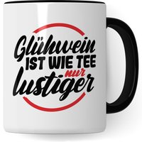 Tasse Mit Spruch "Glühwein Ist Wie Tee Nur Lustiger" Geschenk Weihnachten Winter Glühwein-Becher Geschenkidee Punsch Lustig Tasse Mit Spruch "Glühwein Ist Wie Tee Nur Lustiger" Geschenk Weihnachten Winter Glühwein-Becher Geschenkidee Punsch Lustig von PagmaDruck