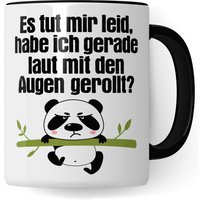 Tasse Witzig Lustig Kaffeetasse Fürs Büro Panda Augen Rollen Spruch Kaffee-Becher Tassen Witz Kollegin Geschenk Geschenkidee Tasse Witzig Lustig Kaffeetasse Fürs Büro Panda Augen Rollen Spruch Kaffee-Becher Tassen Witz Kollegin Geschenk Geschenkidee von PagmaDruck