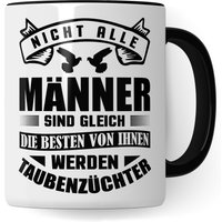 Taubenzüchter Tasse Geschenkidee, Kaffebecher Mit Spruch Lustig, Taubenzucht Geschenk, Kaffeetasse Humor Witz Geschenk Für Männer von PagmaDruck