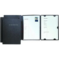 PAGNA Bewerbungsmappen Select DIN A4 schwarz von Pagna