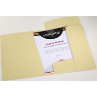 PAGNA Eckspanner Pastel Eco DIN A4 gelb von Pagna