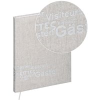 PAGNA Gästebuch ca. DIN A4 blanko, 128 Seiten von Pagna