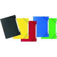 PAGNA Ordnungsmappe DIN A4 5-Fach  1x schwarz, gelb, rot, blau, grün von Pagna