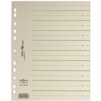 PAGNA Easy Rip Trennblätter 225 g/m² chamois/grün von Pagna