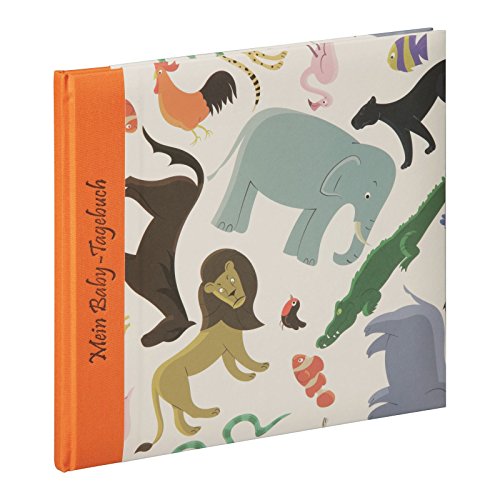 Pagna Babytagebuch 240x230mm Noah's Freunde 48S, Pappe, Motiv, 24.5 x 22.5 x 1.5 cm Pagna Babytagebuch 240x230mm Noah's Freunde 48S, Pappe, Motiv, 24.5 x 22.5 x 1.5 cm von Pagna