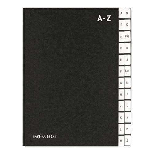 Pagna Pultordner Classic (Pultmappe, 24 Fächer, A-Z) schwarz Pagna Pultordner Classic (Pultmappe, 24 Fächer, A-Z) schwarz von Pagna