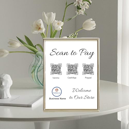 Personalisierbares Acryl-Schild für Business-QR-Code, individuelles Multi-Facebook-Web-Scial-Media-Schild, wählen Sie Ihren Rahmen, scannen Sie, um zu bezahlen, Venmo Paypal, Friseure, Kosmetikerin Personalisierbares Acryl-Schild für Business-QR-Code, individuelles Multi-Facebook-Web-Scial-Media-Schild, wählen Sie Ihren Rahmen, scannen Sie, um zu bezahlen, Venmo Paypal, Friseure, Kosmetikerin von Pahdecor