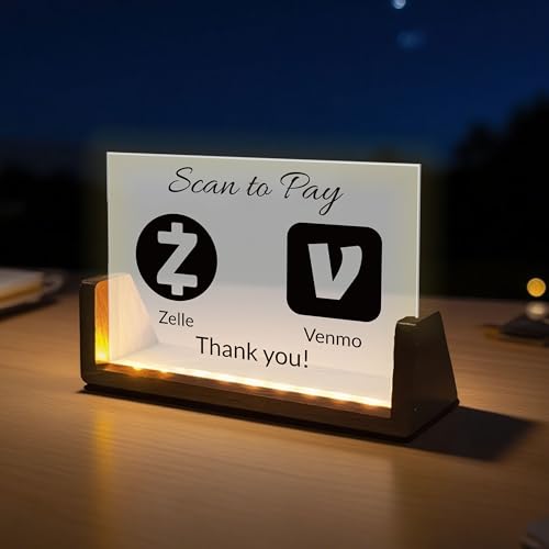 U2-Logo U-förmiges UV-Acrylschild für Business-QR-Code, personalisierbar, für Facebook-Web-Scanner, wählen Sie Ihr Logo, scannen Sie, um Venmo Paypal Cash Friseure Kosmetikerin zu bezahlen U2-Logo U-förmiges UV-Acrylschild für Business-QR-Code, personalisierbar, für Facebook-Web-Scanner, wählen Sie Ihr Logo, scannen Sie, um Venmo Paypal Cash Friseure Kosmetikerin zu bezahlen von Pahdecor