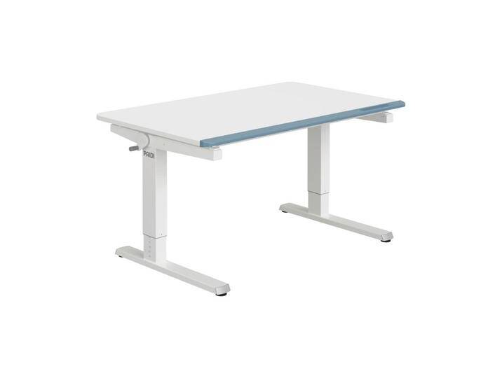 Paidi JUGENDSCHREIBTISCH, Weiß, Hellblau, Metall, rechteckig, Kufe, 75x53-79x120 cm, Blauer Engel, Goldenes M, höhenverstellbar, Stauraum, Paidi JUGENDSCHREIBTISCH, Weiß, Hellblau, Metall, rechteckig, Kufe, 75x53-79x120 cm, Blauer Engel, Goldenes M, höhenverstellbar, Stauraum, von Paidi