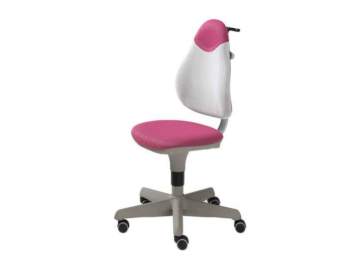 Paidi Kinder- und Jugenddrehstuhl PEPE in Weiß-Rosé/Gestell silbe Paidi Kinder- und Jugenddrehstuhl PEPE in Weiß-Rosé/Gestell silbe von Paidi