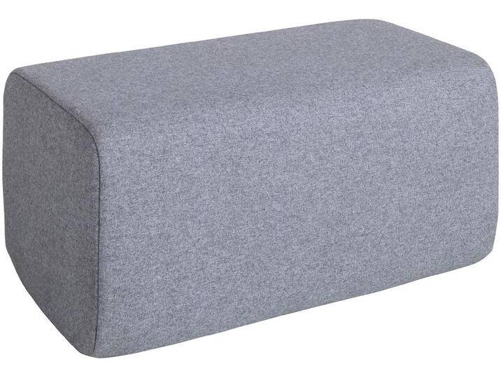 Sitzwürfel PAIDI FRITZI Sitzkissen , grau (steingrau), B:58cm H:26cm T:31cm, Hocker, in verschiedenen Farben mit zwei Sitzhöhen von Paidi