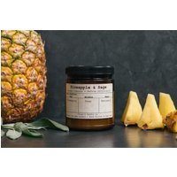 Ananas & Salbei Vegane Soja Wachs Kerze von PaigesCandleCo