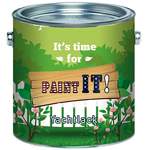 Paint IT! langfristiger 2-Komponenten Bootslack SET für GFK, Polyester und Kunststoff Yachtlack inkl. Härter GLÄNZEND ALLE RAL Töne klarlack Bootsfarbe Yachtfarbe Lack (5 L, Anthrazitgrau RAL 7016) von FARBENLÖWE