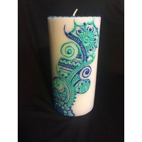 Henna Inspiriert Kerze | Geruchsneutral von PaintWithPurposeUS