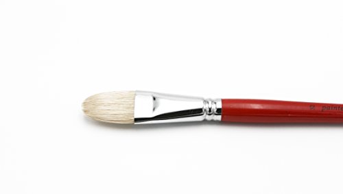 Paintersisters® Ölmalpinsel aus Naturborste, Gr. 32, Zwingenbreite 29 mm von Paintersisters
