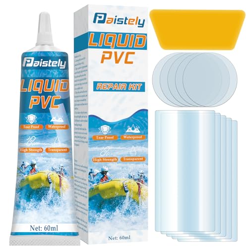 Pool Reparaturset, Salz-, Heißwasser- Und Uv-Beständiger Pool Flickzeug, PVC Reparaturset Repariert Eine Vielzahl Von Aufblasbaren Gegenständen, Einschließlich Whirlpools, Aufblasbare Spa-Pools von Paistely