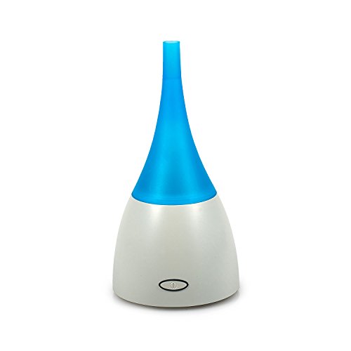 Aroma Diffuser AirActiv, Ultraschall Luftbefeuchter mit LED Licht, 4 Farben pajoma Humidifier Aromatherapie Diffusor (Türkis) von pajoma