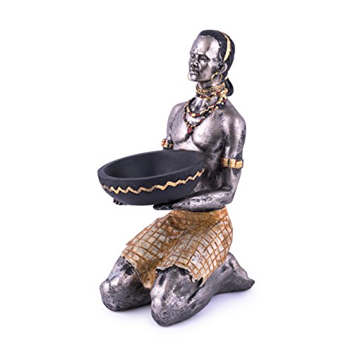 pajoma afrikanische Dekofigur mit Kerzenhalter, H 22 cm pajoma afrikanische Dekofigur mit Kerzenhalter, H 22 cm von pajoma